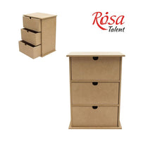 MDF komoda ROSA Talent sa 3 ladice
