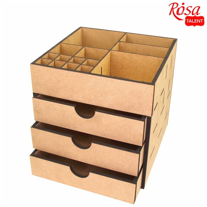 MDF organizator s 3 ladice ROSA TALENT
