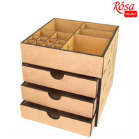 MDF organizator s 3 ladice ROSA TALENT