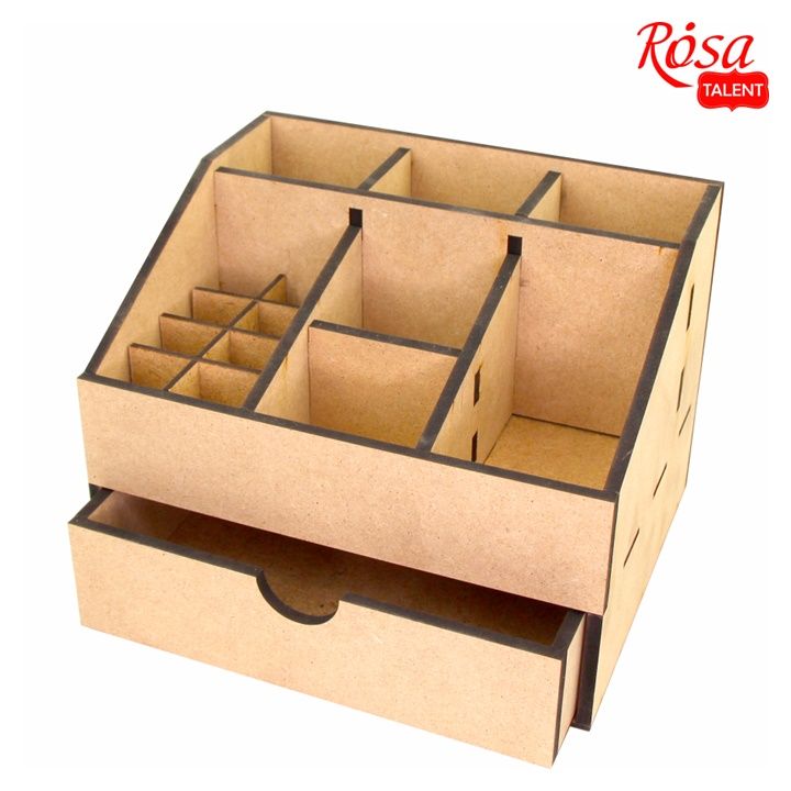 MDF organizator s 1 ladicom ROSA TALENT 22,5x18x16,5 cm