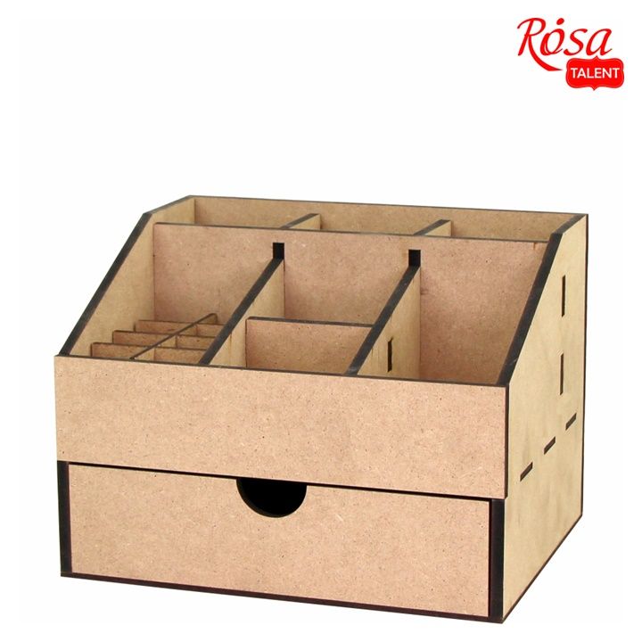 MDF organizator s 1 ladicom ROSA TALENT 22,5x18x16,5 cm