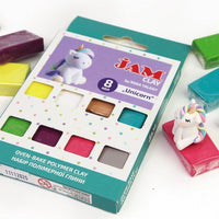 Polimerna glina Rosa Talent - set Unicorn 8 x 20 g