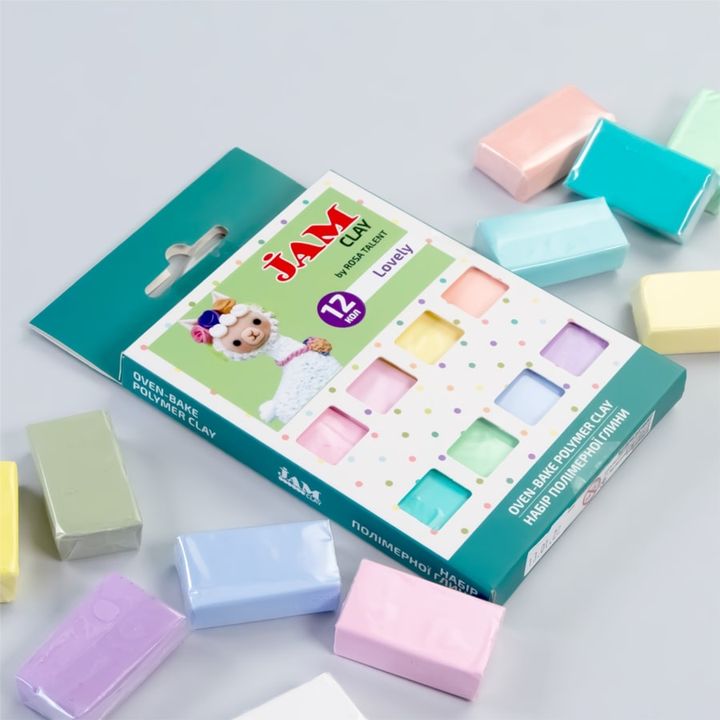 Polimerna glina Rosa Talent - set Lovely 12 x 20 g