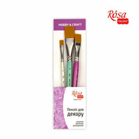 ROSA TALENT Hobby &amp; Craft set ravnih četkica