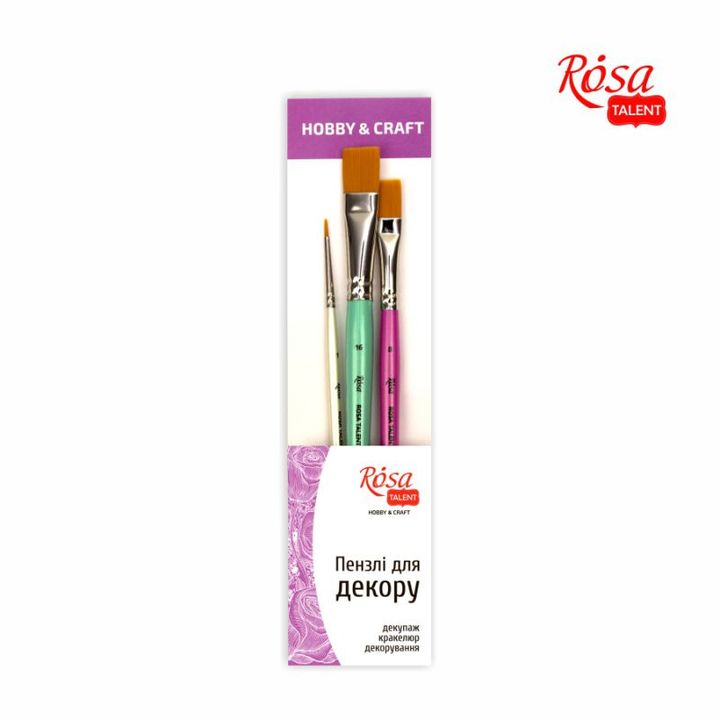 ROSA TALENT Set četkica za hobby &amp; Craft