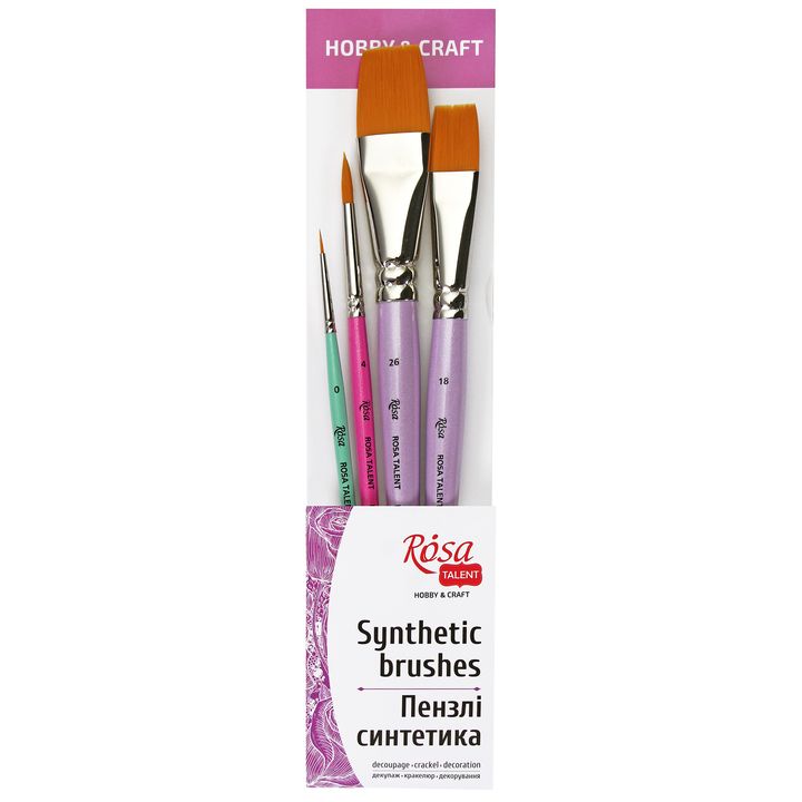 ROSA TALENT Set četkica za hobby &amp; Craft