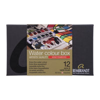 Akvarel boje Rembrandt Monopigmented box - 12 posudica