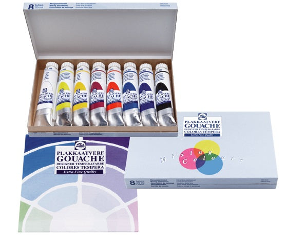 Tempere GOUACHE TALENS SET 8 x 20 ml