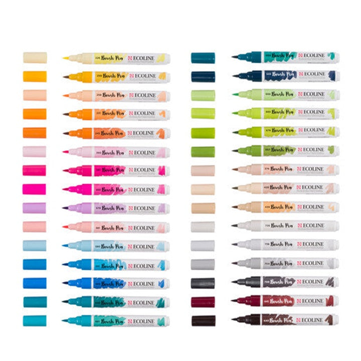 Ecoline Brush Pen Watercolor Pens 30 kom