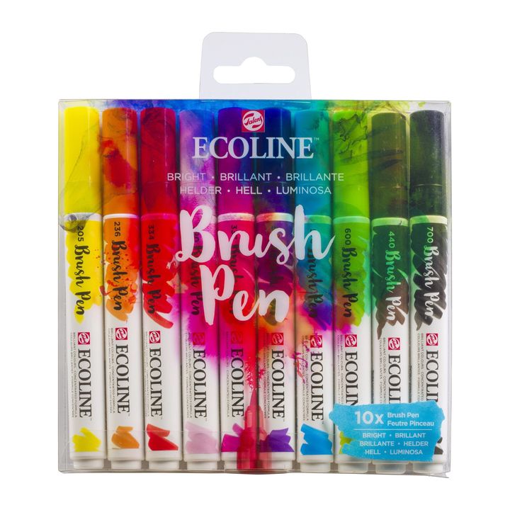 Vodene olovke Ecoline Brush Pen Bright