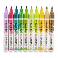 Vodene olovke Ecoline Brush Pen Botanic