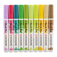 Vodene olovke Ecoline Brush Pen Botanic