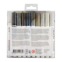 Vodene olovke Ecoline Brush Pen Greys