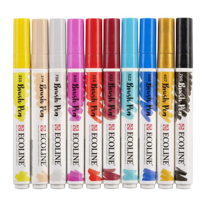 Vodene olovke Ecoline Brush Pen Fashion