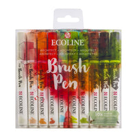 Vodene olovke Ecoline Brush Pen Architect