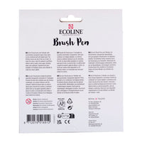 Vodene olovke ECOLINE BRUSH PEN pastel 10 kom