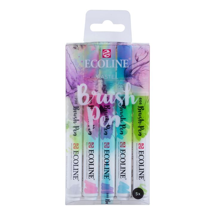 Vodene olovke Ecoline Brush Pen Pastel