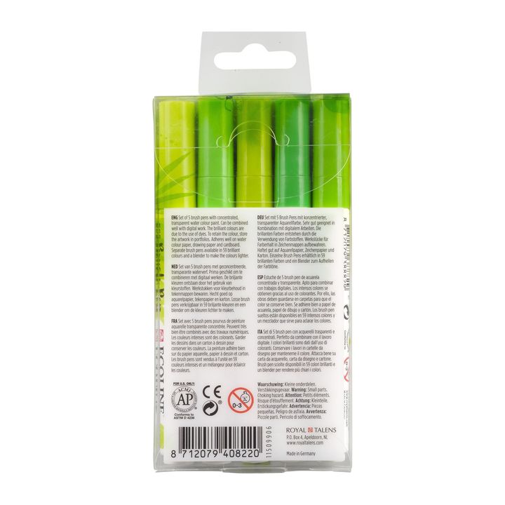 Vodene olovke Ecoline Brush Pen Green