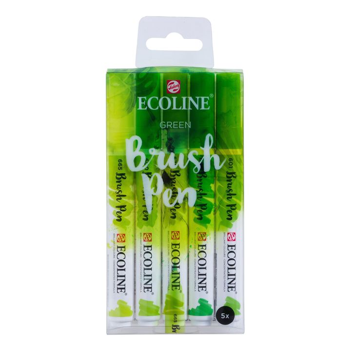 Vodene olovke Ecoline Brush Pen Green