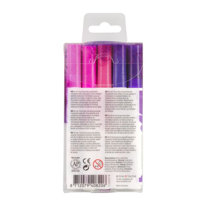 Vodene olovke Ecoline Brush Pen Violet