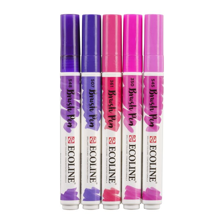 Vodene olovke Ecoline Brush Pen Violet