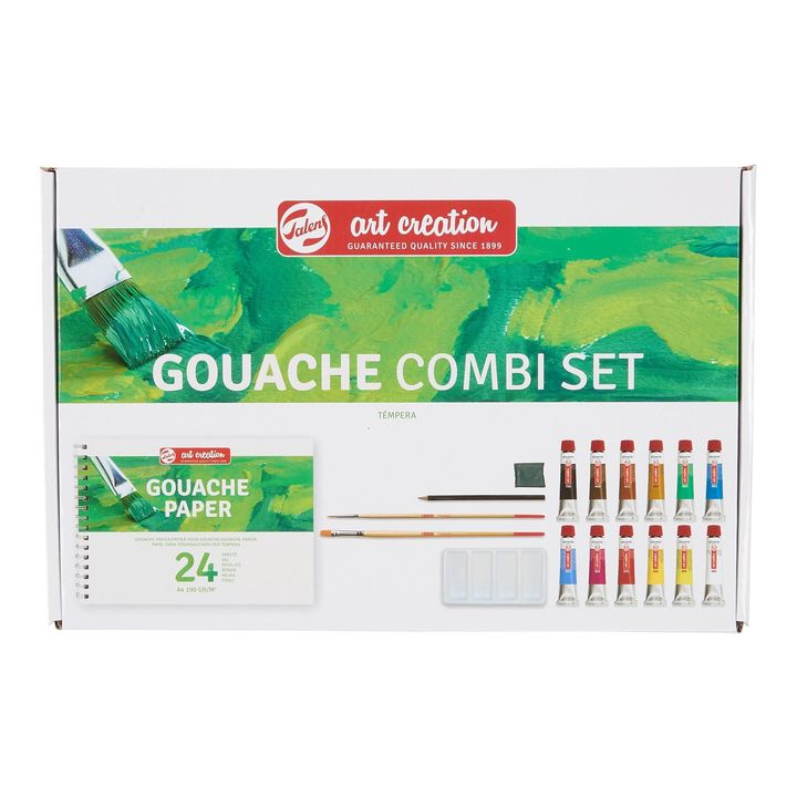 Set gvaš boja Art Creation – 18 dijelni