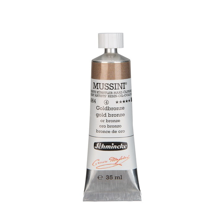 Oljne barve Schmincke MUSSINI 35 ml – 864 zlato-bronasta