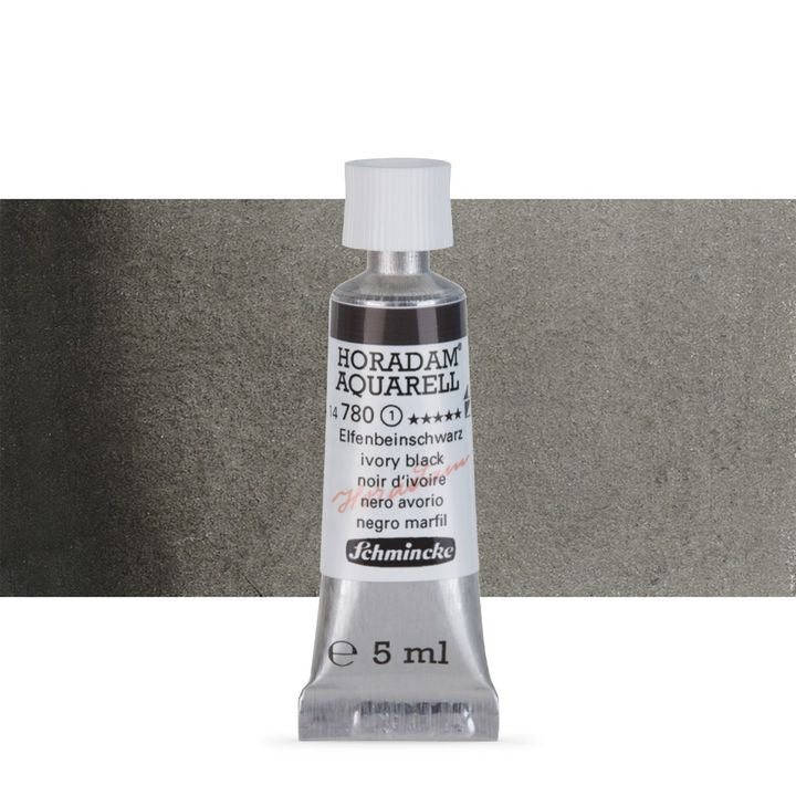 Schmincke Horadam akvarelne boje u tubi 5 ml – 780 slonovača crna