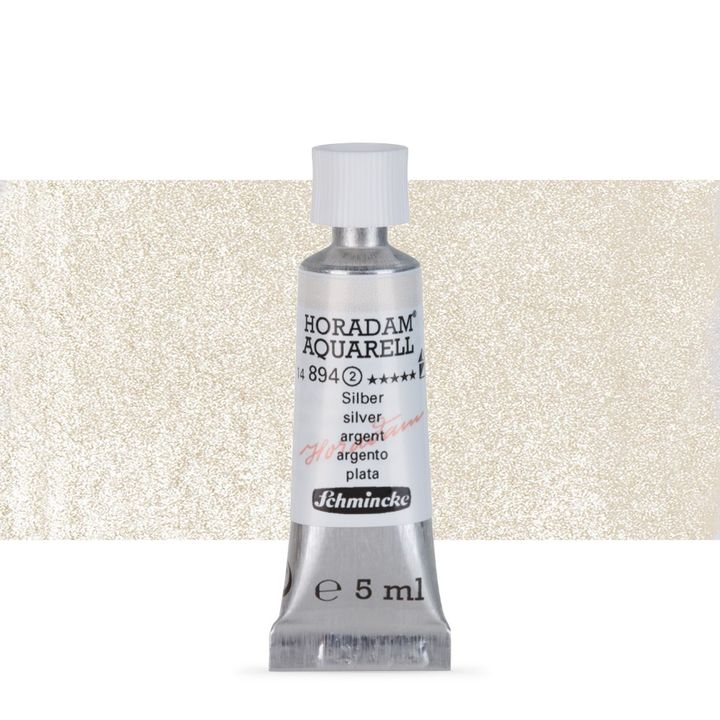 Schmincke Horadam akvarelne boje u tubi 5 ml – 894 srebrna