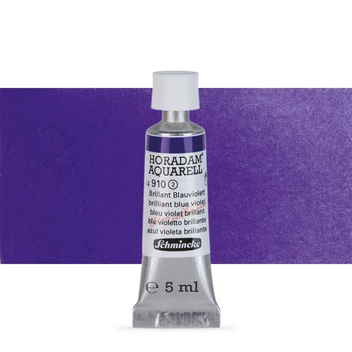 Schmincke Horadam akvarelne boje u tubi 5 ml – 910 briljantno ljubičasto-plava