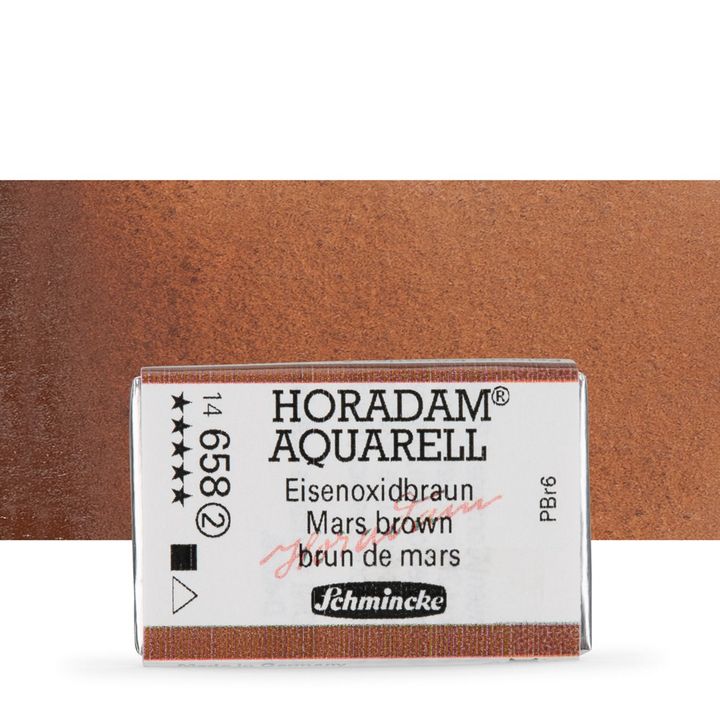 Schmincke Horadam akvarelne boje u cijeloj posudici – 658 Mars brown
