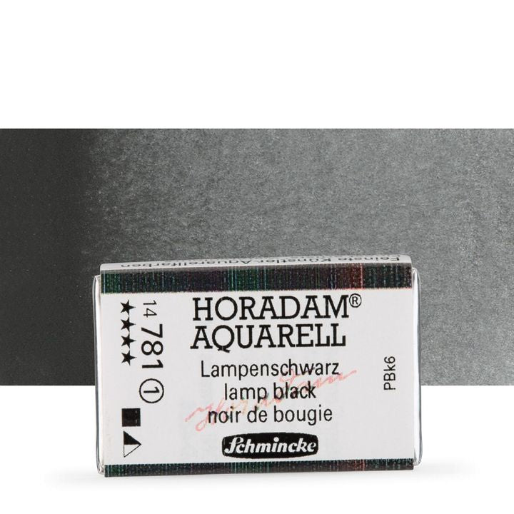Schmincke Horadam akvarelne boje u cijeloj posudici – 781 lamp black
