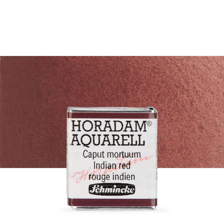 Akvarel boje Schmincke Horadam pola posudice – 645 Indian Red