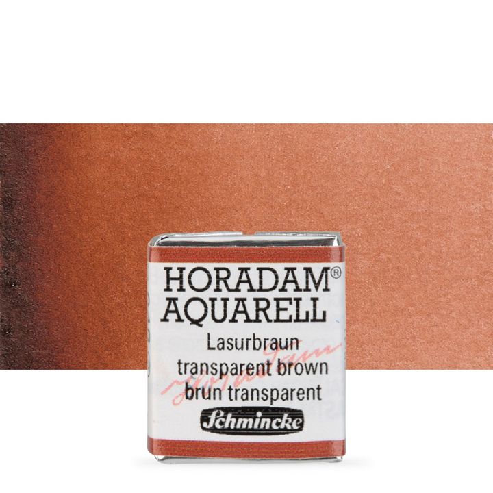 Akvarel boje Schmincke Horadam pola posudice – 648 Transparent Brown