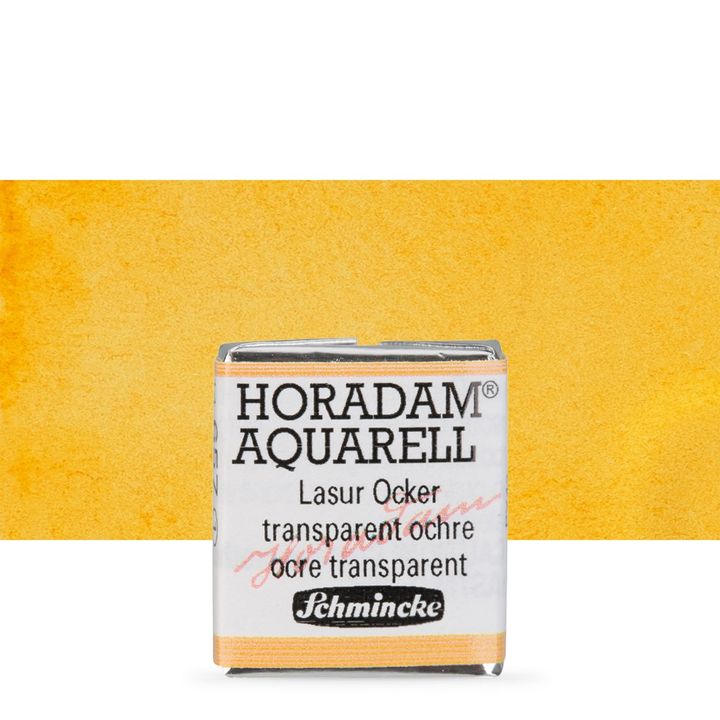 Akvarel boje Schmincke Horadam pola posudice – 657 Transparent Ochre