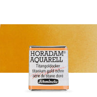 Akvarel boje Schmincke Horadam pola posudice – 659 Titanium Gold Ochre
