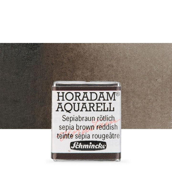 Akvarel boje Schmincke Horadam pola posudice – 662 Sepia Brown Reddish