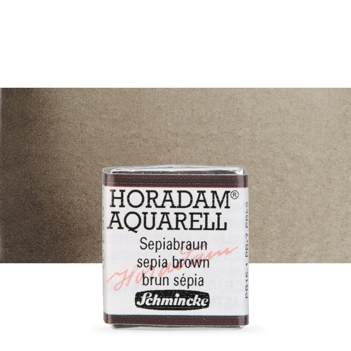 Akvarel boje Schmincke Horadam pola posudice – 663 Sepia Brown