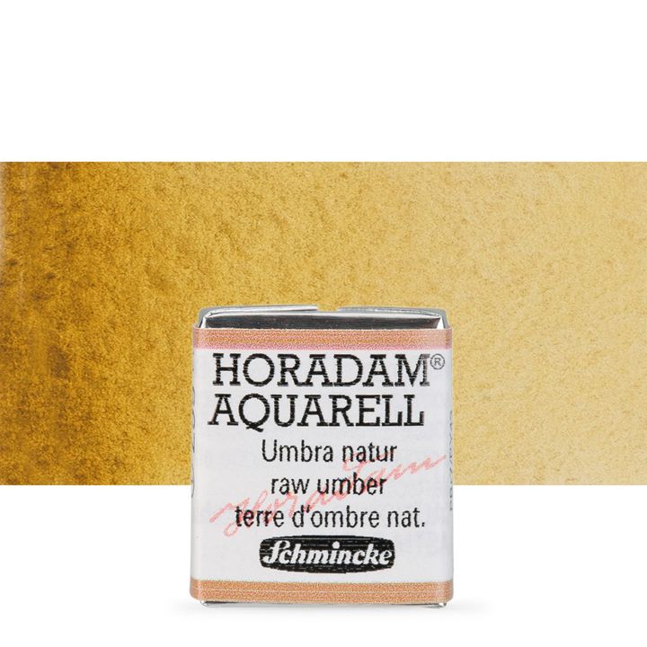 Akvarel boje Schmincke Horadam pola posudice – 667 Raw Umber