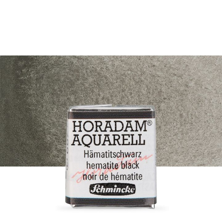 Akvarel boje Schmincke Horadam pola posudice – 789 Hematite Black