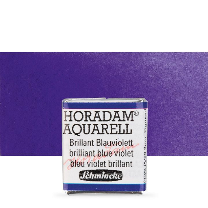 Akvarel boje Schmincke Horadam pola posudice – 910 Brilliant Blue Violet