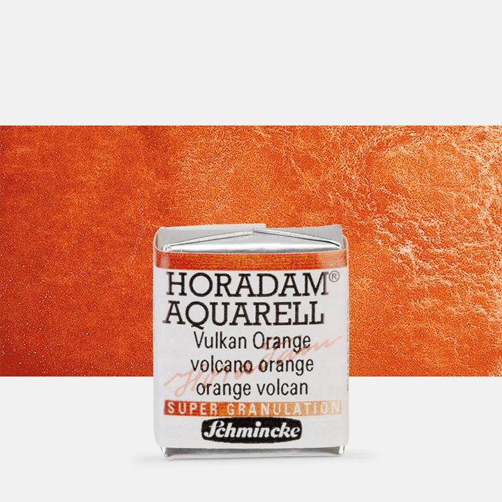 Akvarel boje Schmincke Horadam pola posudice – 912 Volcano Orange