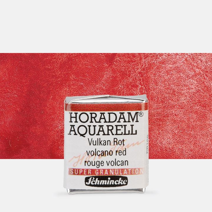 Akvarel boje Schmincke Horadam pola posudice – 913 Volcano Red