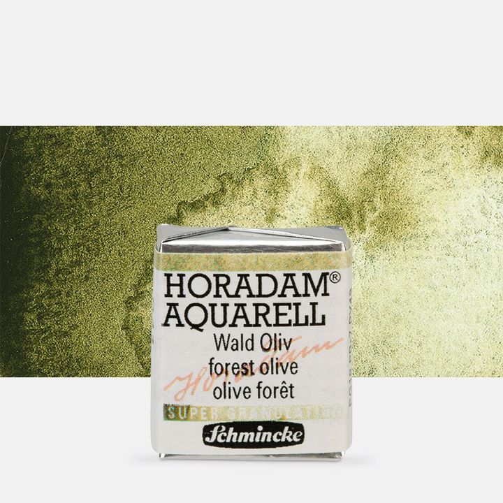 Akvarel boje Schmincke Horadam pola posudice – 941 Forest Olive