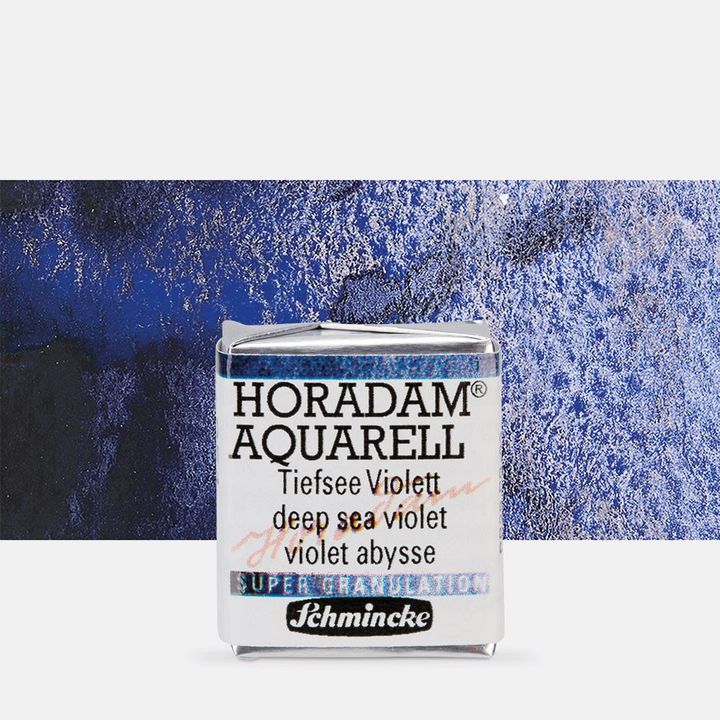 Akvarel boje Schmincke Horadam pola posudice – 951 Deep Sea Violet