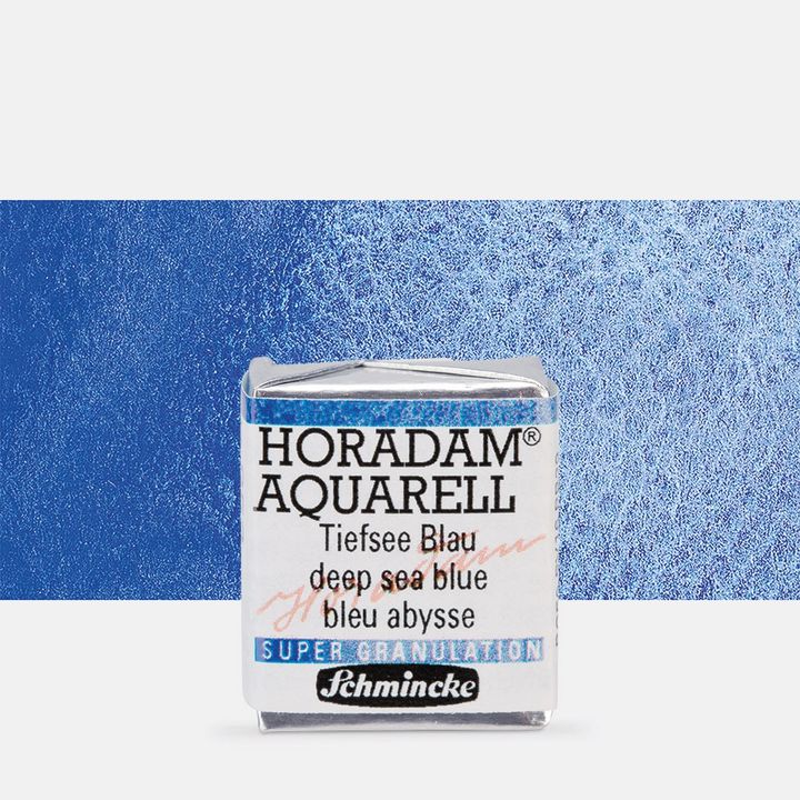 Akvarel boje Schmincke Horadam pola posudice – 953 Deep Sea Blue