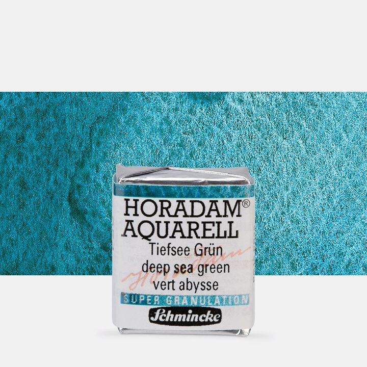 Akvarel boje Schmincke Horadam pola posudice – 954 Deep Sea Green
