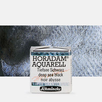 Akvarel boje Schmincke Horadam pola posudice – 955 Deep Sea Black