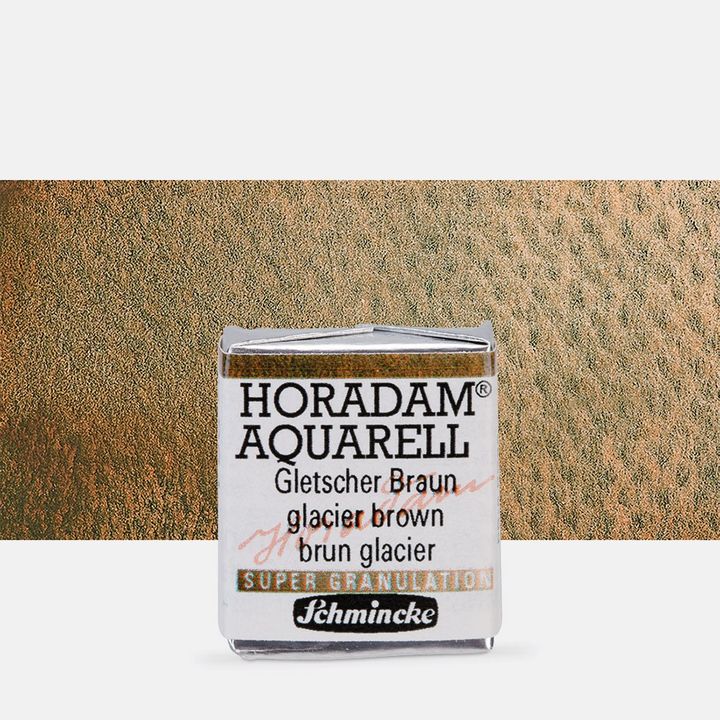 Akvarel boje Schmincke Horadam pola posudice – 964 Glacier Brown