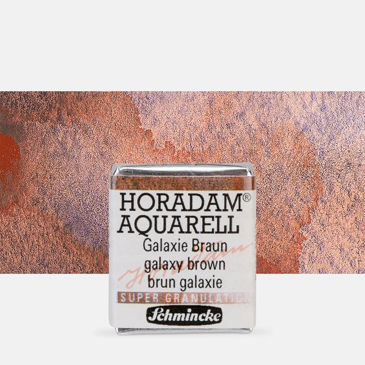 Akvarel boje Schmincke Horadam pola posudice – 974 Galaxy Brown